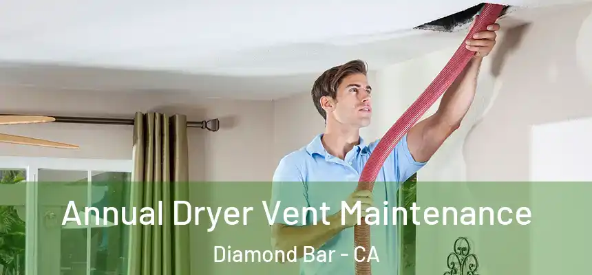 Annual Dryer Vent Maintenance Diamond Bar - CA